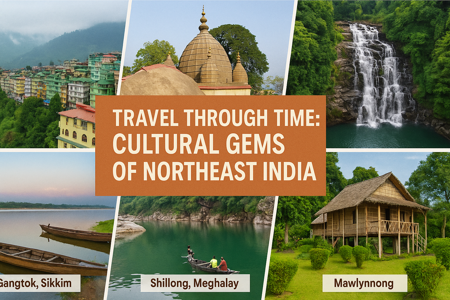 Travel Through Time: Cultural Gems of Northeast India